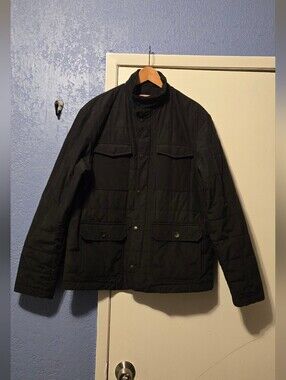 Apolis Global Citizen Chore Jacket Men's Size  XL Color  Black Nylon Blend